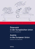 Gehler / Pelinka / Bischof |  Österreich in der Europäischen Union | Buch |  Sack Fachmedien