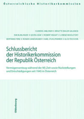 Sandgruber / Graf / Perz |  Schlussbericht der Historikerkommisison der Republik Österreich | Buch |  Sack Fachmedien
