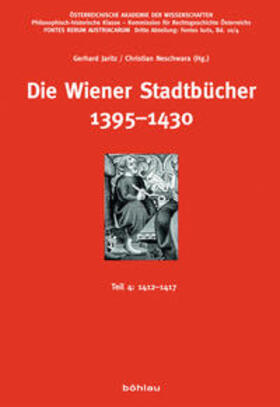 Neschwara |  Die Wiener Stadtbücher 1395-1430 | Buch |  Sack Fachmedien