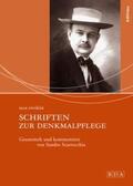 Dvorak / Scarrocchia |  Schriften zur Denkmalpflege | Buch |  Sack Fachmedien