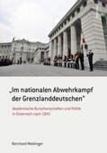 Weidinger |  "Im nationalen Abwehrkampf der Grenzlanddeutschen" | Buch |  Sack Fachmedien