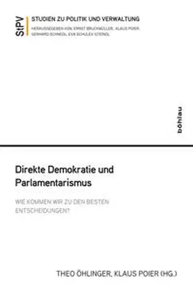 Öhlinger / Poier |  Direkte Demokratie und Parlamentarismus | Buch |  Sack Fachmedien
