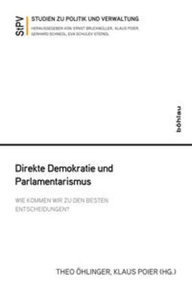 Öhlinger / Poier | Direkte Demokratie und Parlamentarismus | Buch | 978-3-205-79665-7 | sack.de