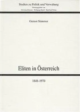 Stimmer |  Eliten in Österreich | Buch |  Sack Fachmedien
