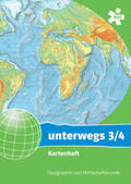 Fridrich / Bozkaya / Chreiska |  unterwegs. Geographie und Wirtschaftskunde 3/4, Kartenheft | Buch |  Sack Fachmedien