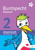Müller |  Buntspecht Deutsch 2. Sprachförderung und DaZ, Arbeitsheft | Buch |  Sack Fachmedien