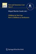 Martín-Casals |  Children in Tort Law, 2 Vols. | Buch |  Sack Fachmedien