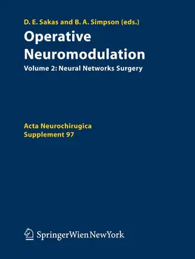 Sakas / Simpson | Operative Neuromodulation | E-Book | www.sack.de
