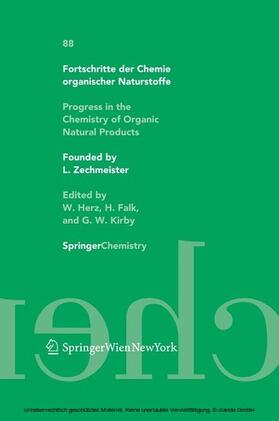 Herz / Falk / Kirby | Fortschritte der Chemie organischer Naturstoffe / Progress in the Chemistry of Organic Natural Products 88 | E-Book | sack.de
