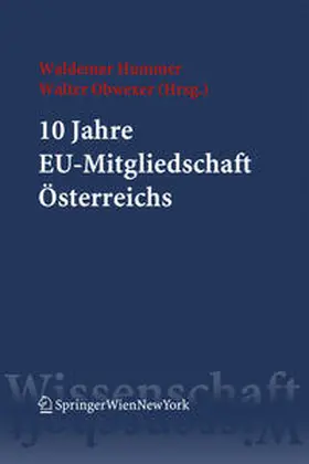 Hummer / Obwexer |  10 Jahre EU-Mitgliedschaft Österreichs | eBook | Sack Fachmedien