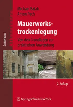 Balak / Pech |  Mauerwerkstrockenlegung | eBook | Sack Fachmedien