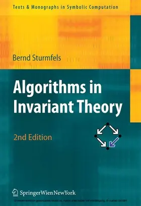 Sturmfels / Paule |  Algorithms in Invariant Theory | eBook | Sack Fachmedien
