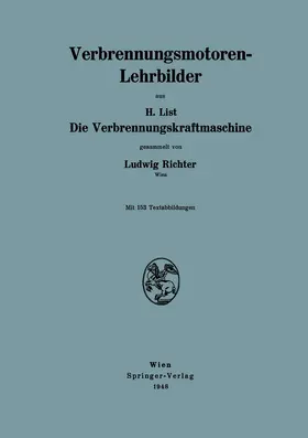 Richter |  Verbrennungsmotoren-Lehrbilder | Buch |  Sack Fachmedien