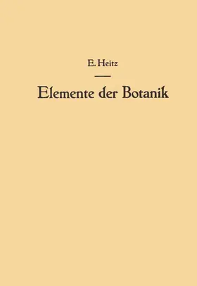 Heitz |  Elemente der Botanik | Buch |  Sack Fachmedien