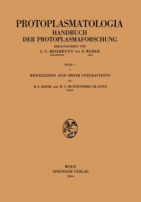 Bungenberg de Jong / Booij | Biocolloids and their Interactions | Buch | 978-3-211-80421-6 | sack.de