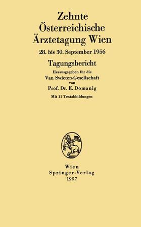 Domanig | Zehnte Österreichische Ärztetagung Wien | Buch | 978-3-211-80447-6 | sack.de