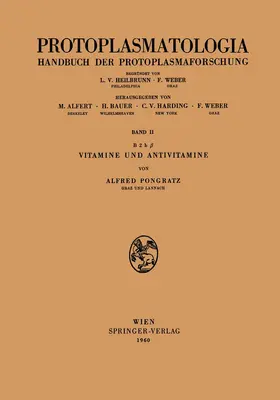 Pongratz |  Vitamine und Antivitamine | Buch |  Sack Fachmedien