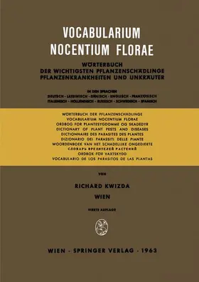 Kwizda |  Vocabularium Nocentium Florae | Buch |  Sack Fachmedien