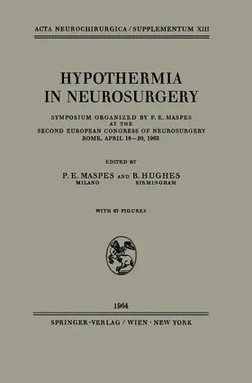 Maspes / Hughes |  Hypothermia in Neurosurgery | Buch |  Sack Fachmedien