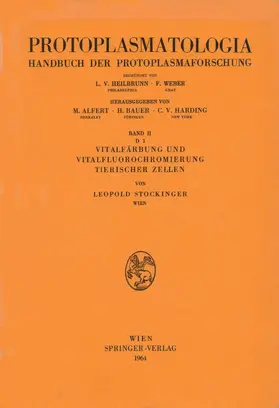 Stockinger |  Vitalfärbung und Vitalfluorochromierung Tierischer Zellen | Buch |  Sack Fachmedien