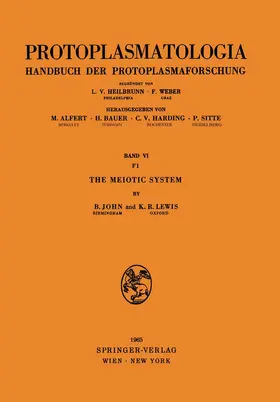 John / Lewis |  The Meiotic System | Buch |  Sack Fachmedien