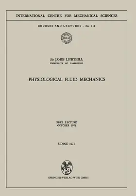 Lighthill |  Physiological Fluid Mechanics | Buch |  Sack Fachmedien