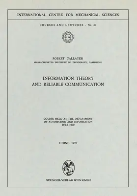 Gallager |  Information Theory and Reliable Communication | Buch |  Sack Fachmedien
