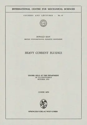 Bain |  Heavy Current Fluidics | Buch |  Sack Fachmedien