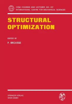 Brousse |  Structural Optimization | Buch |  Sack Fachmedien