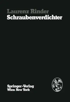 Rinder | Schraubenverdichter | Buch | 978-3-211-81535-9 | www.sack.de