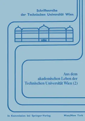 Bancher | Aus dem akademischen Leben der Technischen Universität Wien (2) | Buch | 978-3-211-81588-5 | www.sack.de
