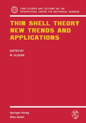 Olszak |  Thin Shell Theory | Buch |  Sack Fachmedien