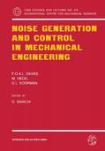 Davies / Bianchi / Koopmann |  Noise Generation and Control in Mechanical Engineering | Buch |  Sack Fachmedien