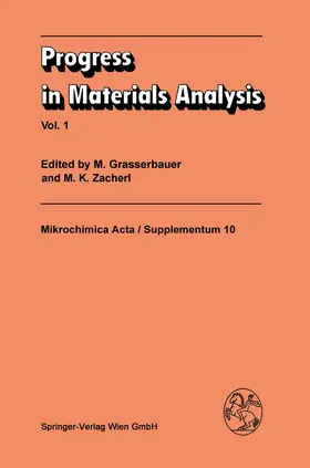 Zacherl / Grasserbauer |  Progress in Materials Analysis | Buch |  Sack Fachmedien