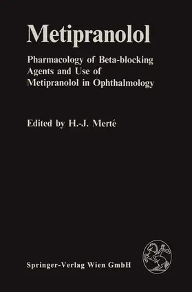 Merte |  Metipranolol | Buch |  Sack Fachmedien