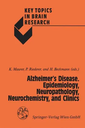 Maurer / Beckmann / Riederer |  Alzheimer's Disease. Epidemiology, Neuropathology, Neurochemistry, and Clinics | Buch |  Sack Fachmedien