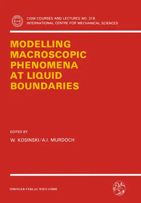 Murdoch / Kosinski |  Modelling Macroscopic Phenomena at Liquid Boundaries | Buch |  Sack Fachmedien