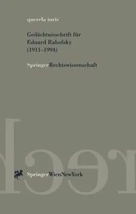 Hagen / Massl / Noll |  querela iuris: | Buch |  Sack Fachmedien