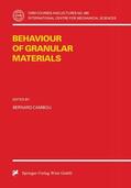 Cambou |  Behaviour of Granular Materials | Buch |  Sack Fachmedien