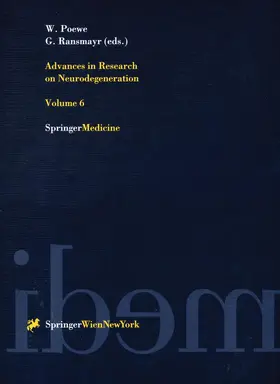 Poewe / Ransmayr |  Advances in Research on Neurodegeneration | Buch |  Sack Fachmedien