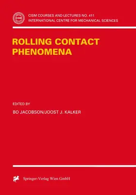 Kalker / Jacobson |  Rolling Contact Phenomena | Buch |  Sack Fachmedien