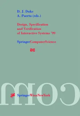 Puerta / Duke |  Design, Specification and Verification of Interactive Systems '99 | Buch |  Sack Fachmedien