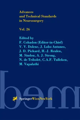 Cohadon / Reulen / Dolenc |  Advances and Technical Standards in Neurosurgery | Buch |  Sack Fachmedien