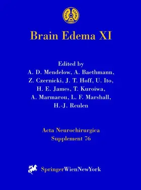Mendelow / Ito / Baethmann | Brain Edema XI | Buch | 978-3-211-83561-6 | sack.de