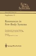 Kruppa / Lovas |  Resonances in Few-Body Systems | Buch |  Sack Fachmedien