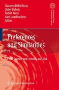 Riccia / Kruse / Dubois |  Preferences and Similarities | Buch |  Sack Fachmedien