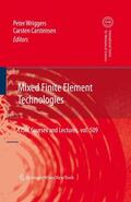 Wriggers / Maier / Carstensen |  Mixed Finite Element Technologies | eBook | Sack Fachmedien