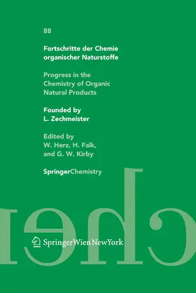 Herz / Falk / Kirby |  Fortschritte der Chemie organischer Naturstoffe / Progress in the Chemistry of Organic Natural Products 88 | Buch |  Sack Fachmedien