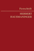Gamauf |  Festschrift Herbert Hausmaninger | Buch |  Sack Fachmedien
