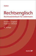 Köbler |  Rechtsenglisch | Buch |  Sack Fachmedien